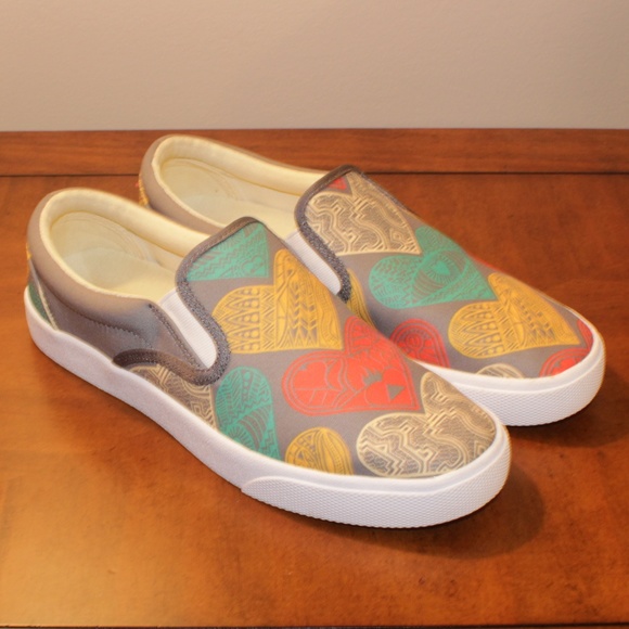 Bucket Feet | Shoes | Bucketfeet Hearts | Poshmark